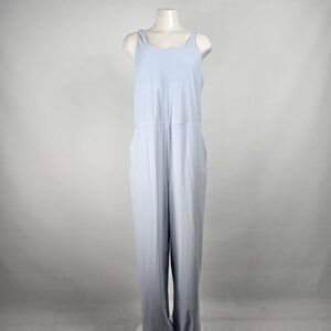 Zyia Active Light Blue Sleevless Jumpsuit Size XXXL